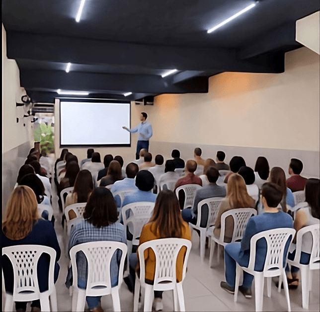 REUNIÕES E CURSOS